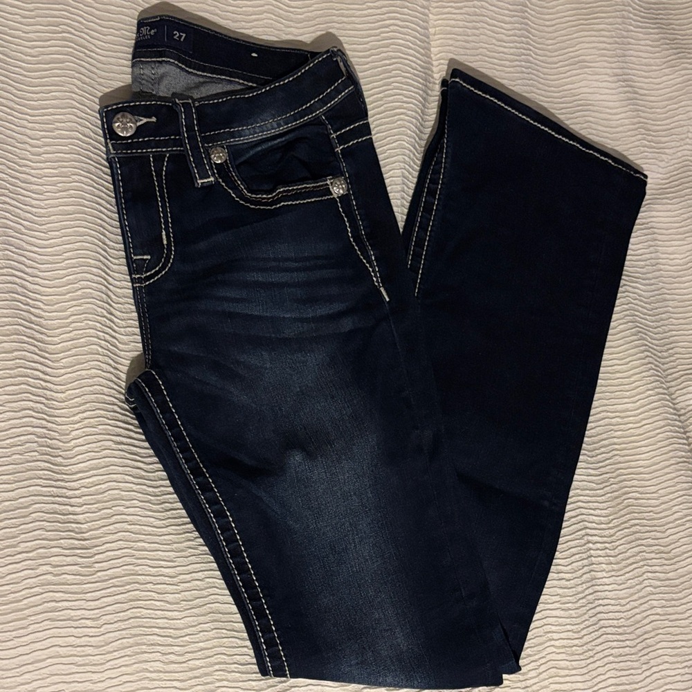 Miss Me Dark Indigo Boot Cut Jeans